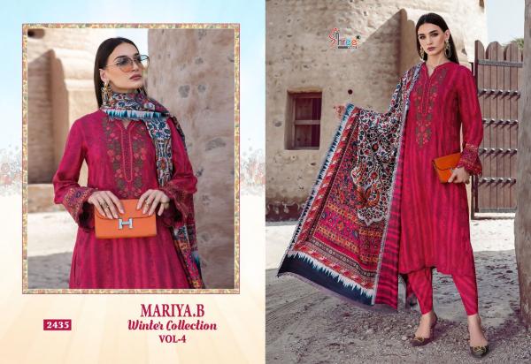 Shree Mariya B Winter Collection 4 Pashmina Pakistani Salwar Kameez